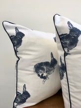 Load image into Gallery viewer, The Standard (but Bigger) - custom Lake August Bun with navy piping