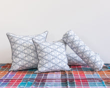 Load image into Gallery viewer, The Baby Bolster - custom Lake August Tula on White Linen