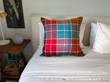 Load image into Gallery viewer, The Standard (but Bigger) - Vintage Plaid in Teal, Purple + Brown