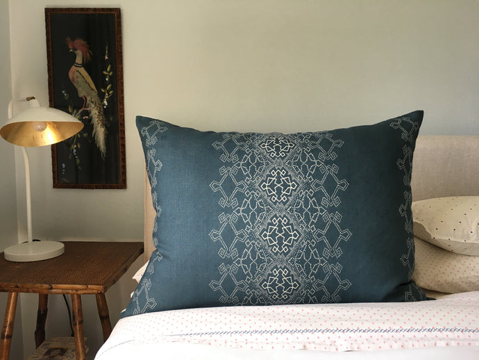 The Reading Pillow - custom Lisa Fine Textiles, Aswan