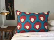 Load image into Gallery viewer, The Reading Pillow - custom Peter Dunham Textile Bukhara