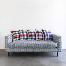 Load image into Gallery viewer, The Standard Pillow - Vintage Moroccan Plaid in Blue